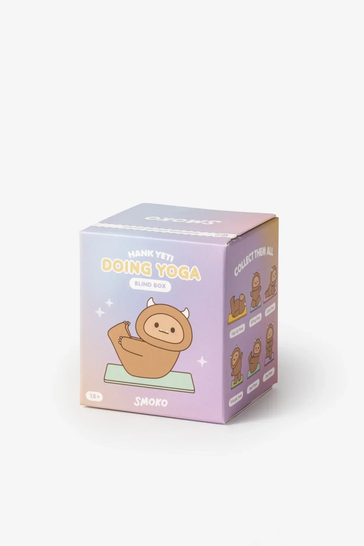 Hank Yeti Doing Yoga Blind Box Figure - Image 3