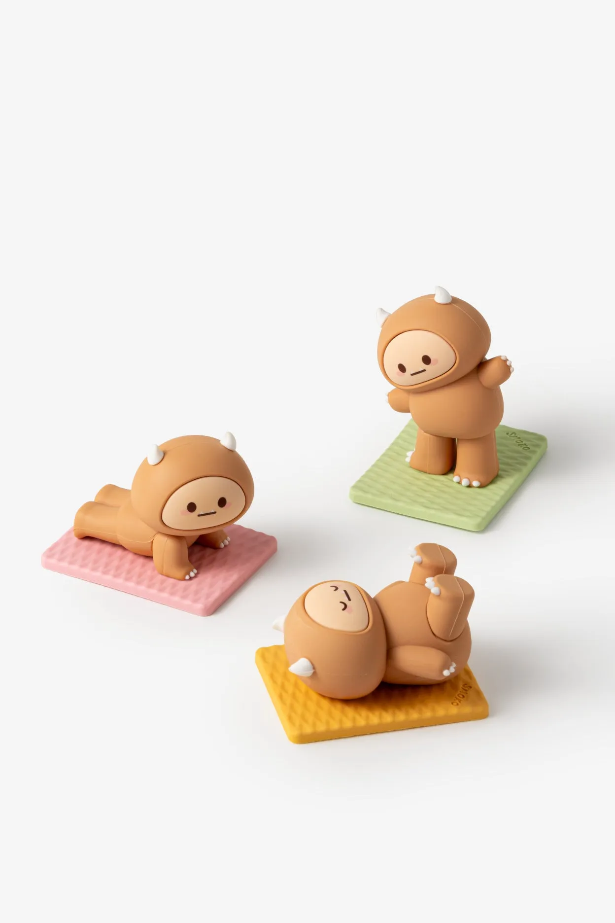 Hank Yeti Doing Yoga Blind Box Figure - Image 4